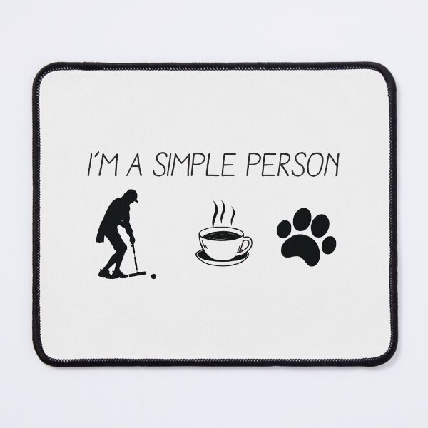 Item preview, Croquet Player Simple Person, Funny Croquet, Playing Croquet Quote, Croquet Hobby designed and sold by Aerial Addicts.