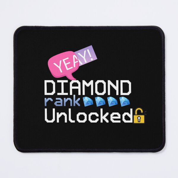 Item preview, Unlocked Shirt, diamond Birthday Shirt, diamon rank Unlocked, Achievement Unlocked, Gamer Shirt, Video Game Shirt, rank shirt designed and sold by CHMomoShop.