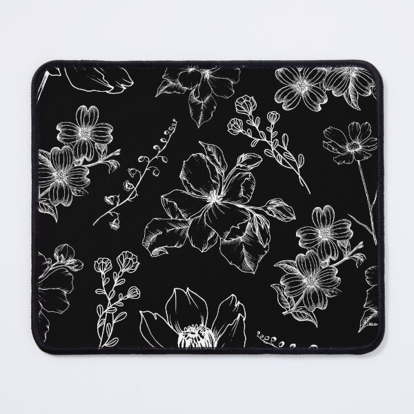 Item preview, Black And White Flowers designed and sold by RedSparkle.