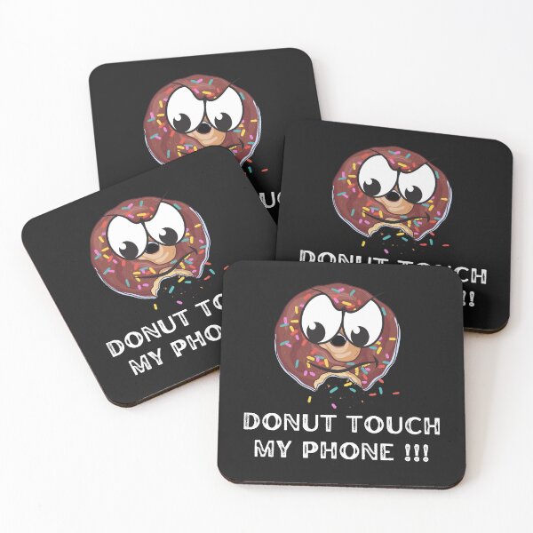 Item preview, Donut touch my phone, donut touch my phone sweatshirts hoodies designed and sold by Daevely.