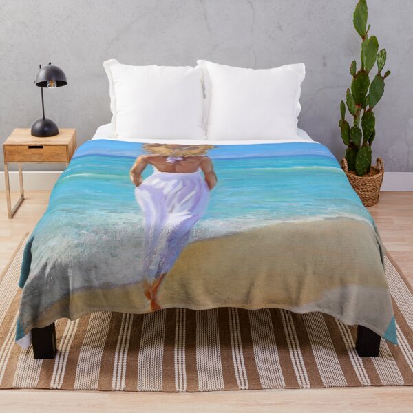 Item preview, Barefoot on Tropical Beach designed and sold by Michael Rock Art.