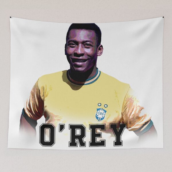Artikelvorschau, O Rey, Pelè Fan-Kunst entworfen und verkauft von DesignJadaStore.