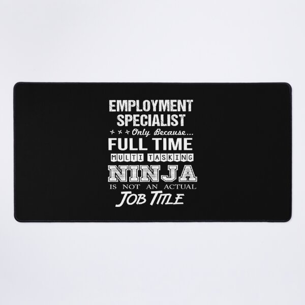 Item preview, Employment Specialist T Shirt - Ninja Job Gift Item Tee designed and sold by ritterdick.