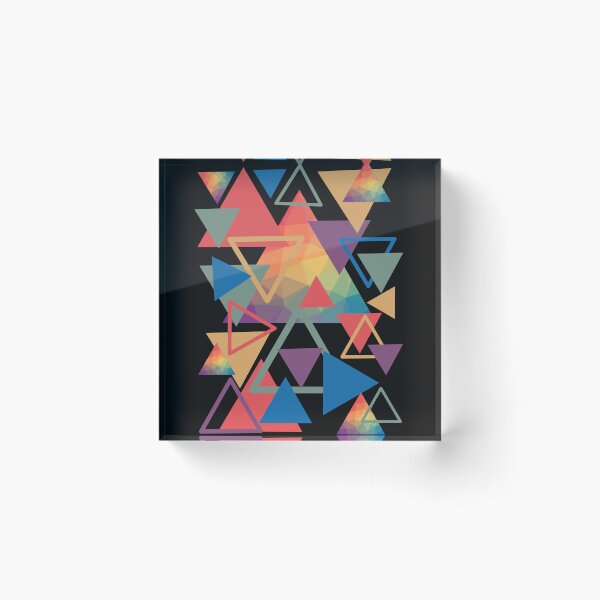 Item preview, Triangle Geometric Art designed and sold by RedSparkle.