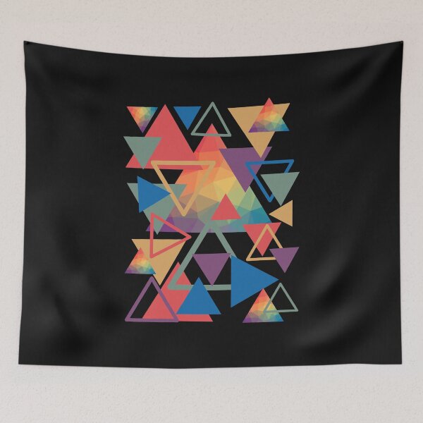 Item preview, Triangle Geometric Art designed and sold by RedSparkle.
