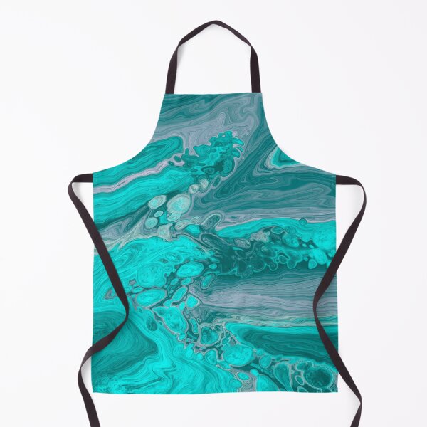 Item preview, Aqua Blue Abstract Geode designed and sold by SparkyMae.