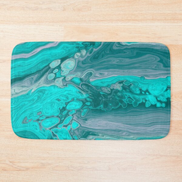Item preview, Aqua Blue Abstract Geode designed and sold by SparkyMae.