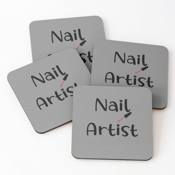 Item preview, Nails Shape Nail Artist Nails Artists Aprons Text Nail Salon Gifts Idea For Womens designed and sold by Dr.YesOrNo.