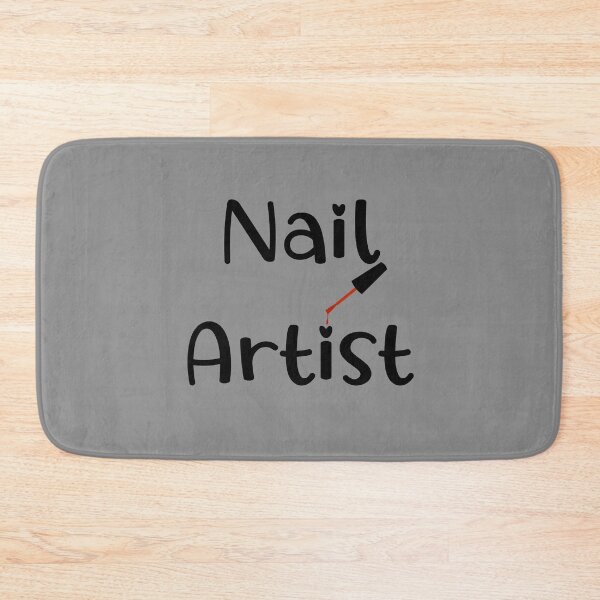 Item preview, Nails Shape Nail Artist Nails Artists Aprons Text Nail Salon Gifts Idea For Womens designed and sold by Dr.YesOrNo.