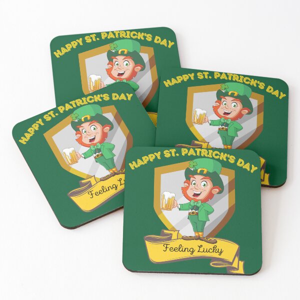 Item preview, Happy St. Patrick's Day design designed and sold by KoopTroop ⭐⭐⭐⭐⭐.