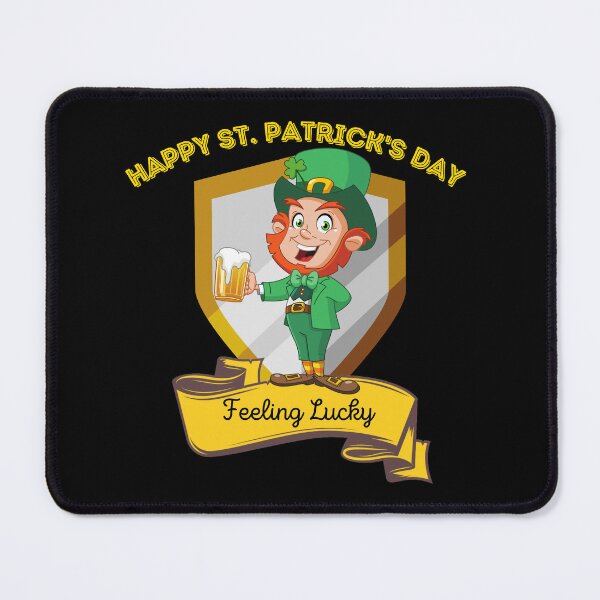 Item preview, Happy St. Patrick's Day design designed and sold by KoopTroop ⭐⭐⭐⭐⭐.