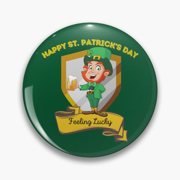 Item preview, Happy St. Patrick's Day design designed and sold by KoopTroop ⭐⭐⭐⭐⭐.