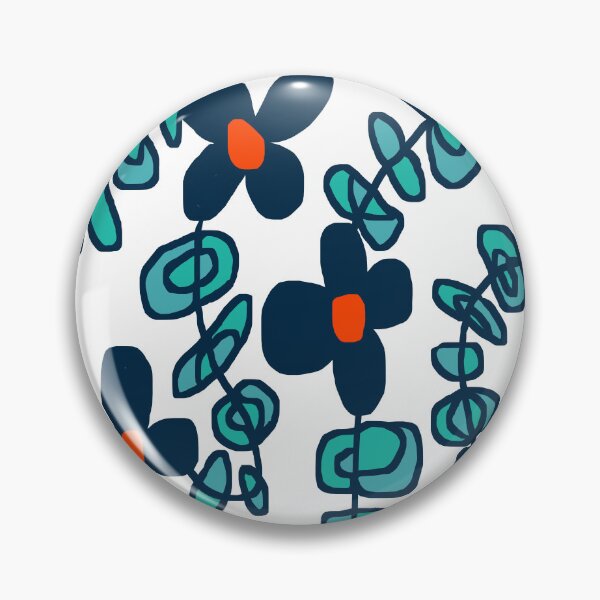 Item preview, Simple Minimalist Scandinavian Floral Pattern #1 designed and sold by Deutschic.