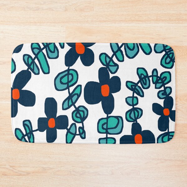 Item preview, Simple Minimalist Scandinavian Floral Pattern #1 designed and sold by Deutschic.