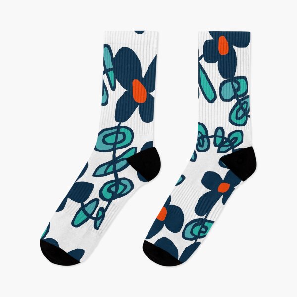 Item preview, Simple Minimalist Scandinavian Floral Pattern #1 designed and sold by Deutschic.