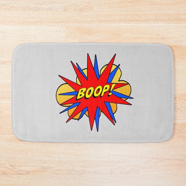 Item preview, BOOP Comic Burst Red and Blue designed and sold by 8PawsStudio.