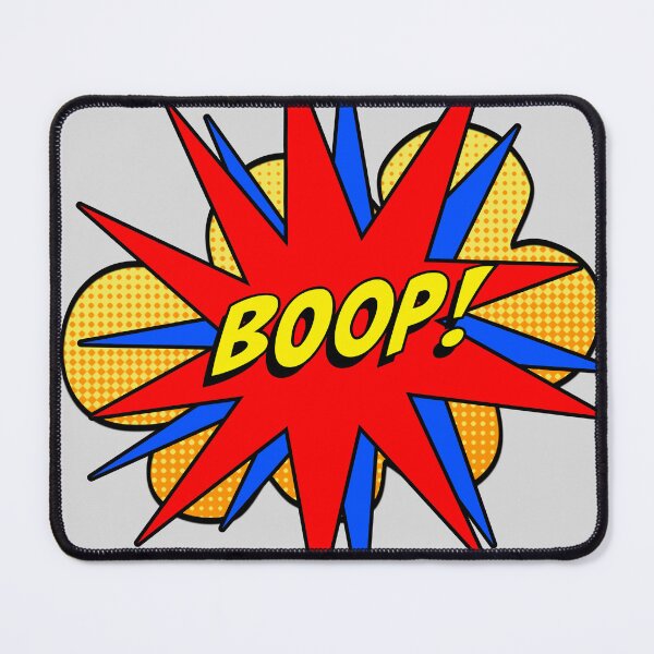 Item preview, BOOP Comic Burst Red and Blue designed and sold by 8PawsStudio.