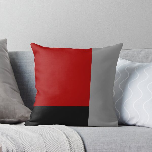 Item preview, Geometric Red Grey Black designed and sold by ChantalDesign.
