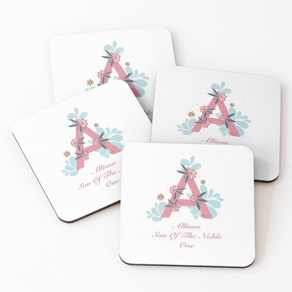 Item preview, Meaning Of The Name Allison designed and sold by BookishWoo.