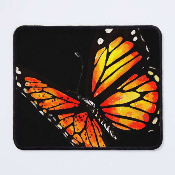 Item preview, Whimsical Monarch Butterfly / Orange Butterfly Illustration  designed and sold by wild.geranium.design.