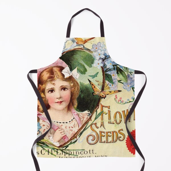 Vintage Miss C.H. Lippincott Seed Catalog (1903) Apron