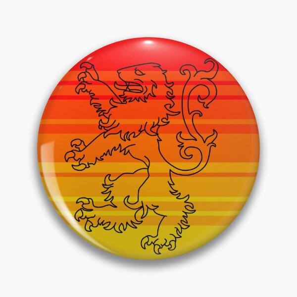 Item preview, Heraldic Lion on Contemporary Background designed and sold by geekymindus.