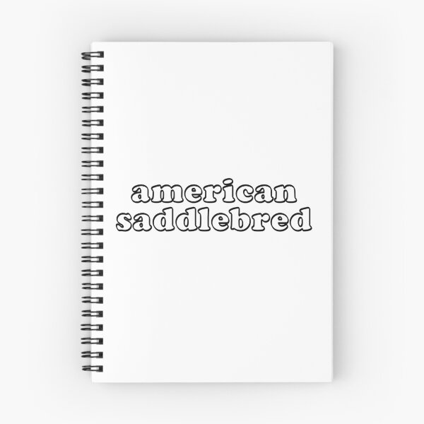 Item preview, American Saddlebred Bubble Letters designed and sold by theaadesigns.