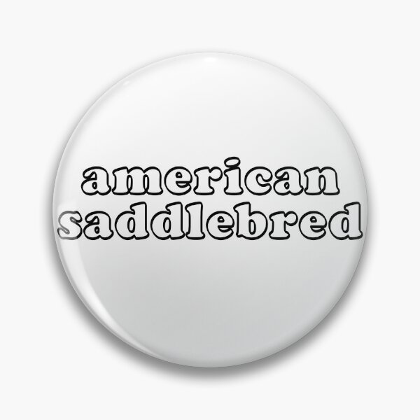 Item preview, American Saddlebred Bubble Letters designed and sold by theaadesigns.
