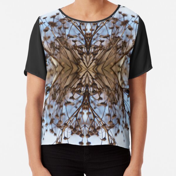 Saturnalien Structure #3 Chiffon Top