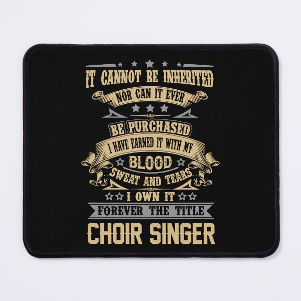 Item preview, Choir Singer T Shirt - Forever The Title Job Gift Item Tee designed and sold by celiagomez456.