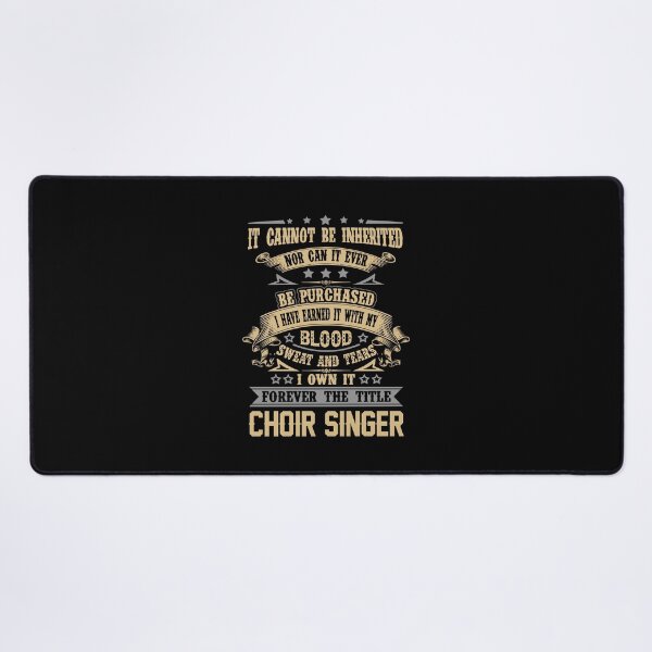 Item preview, Choir Singer T Shirt - Forever The Title Job Gift Item Tee designed and sold by celiagomez456.