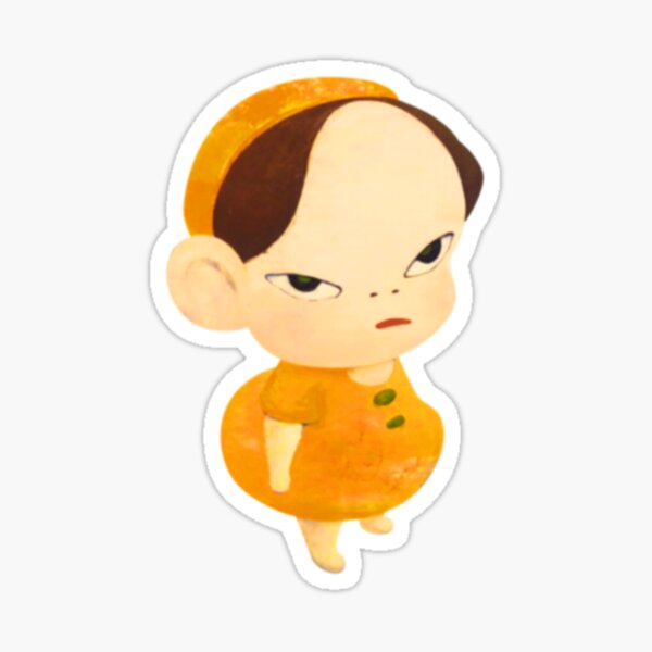 yoshitomo nara Sticker for Sale by GoGo (5.0)