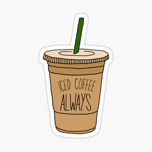 Item preview, iced coffee always designed and sold by katelynstum.