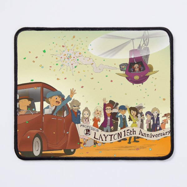 Item preview, Professor Layton Anniversary art designed and sold by Ebee3.
