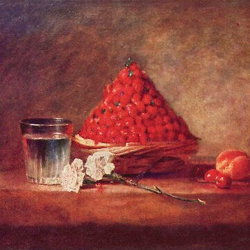 Artwork thumbnail, 'The Strawberry Basket' by Jean Chardin (Reprint) by Classic Visions Gallery