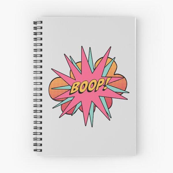 Item preview, BOOP Comic Burst Pink and Duck Egg Blue designed and sold by 8PawsStudio.