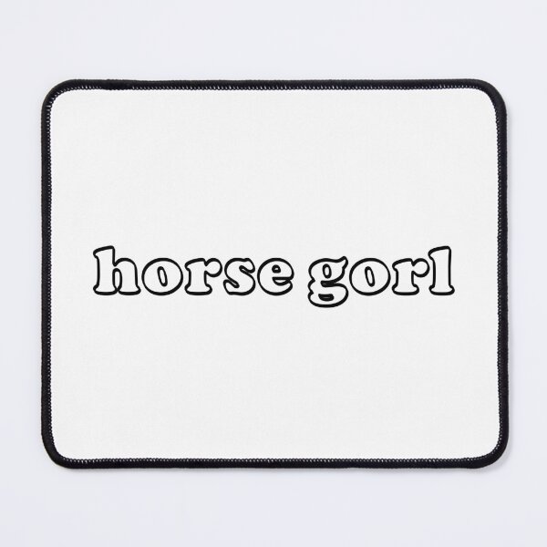 Item preview, Horse Gorl Bubble Letters designed and sold by theaadesigns.