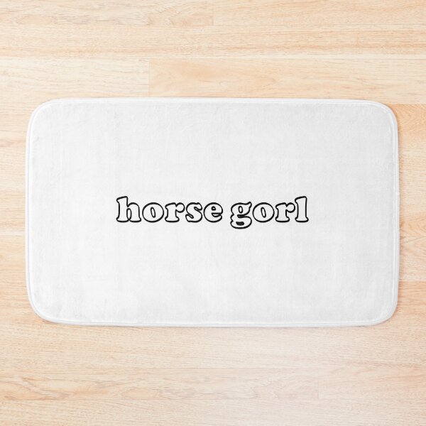 Item preview, Horse Gorl Bubble Letters designed and sold by theaadesigns.