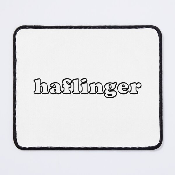 Item preview, Haflinger Horse Bubble Letters designed and sold by theaadesigns.