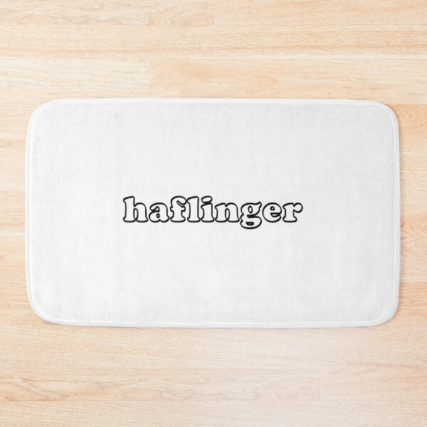 Item preview, Haflinger Horse Bubble Letters designed and sold by theaadesigns.