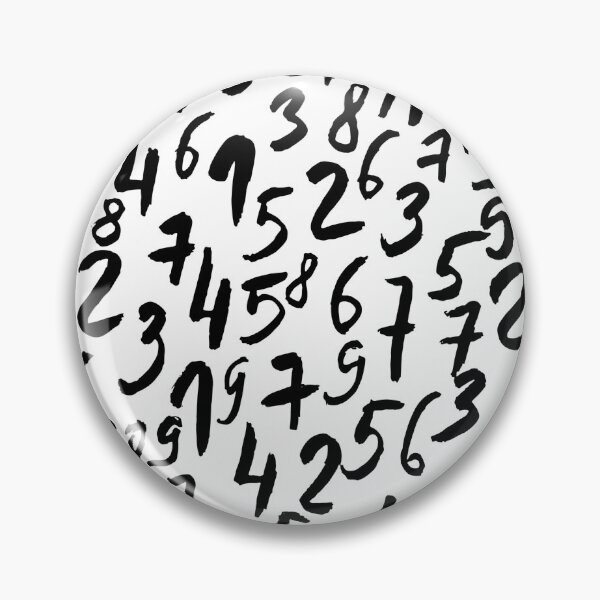 Item preview, Numbers pattern designed and sold by MarisePix.
