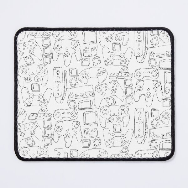 Item preview, White Video Game Toys - Pattern designed and sold by Stroke of JaSmine.