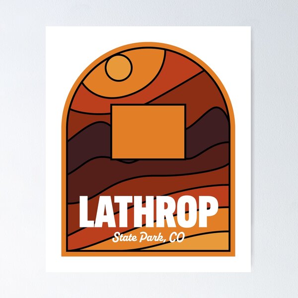 Item preview, Lathrop State Park Colorado designed and sold by HalpinDesign.