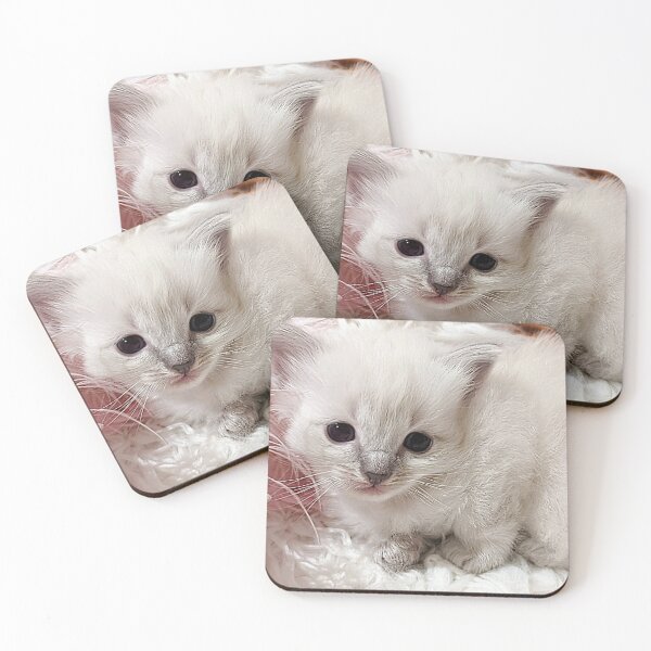 Item preview, Sweet lynx ragdoll kitty designed and sold by Fluffycat2020.