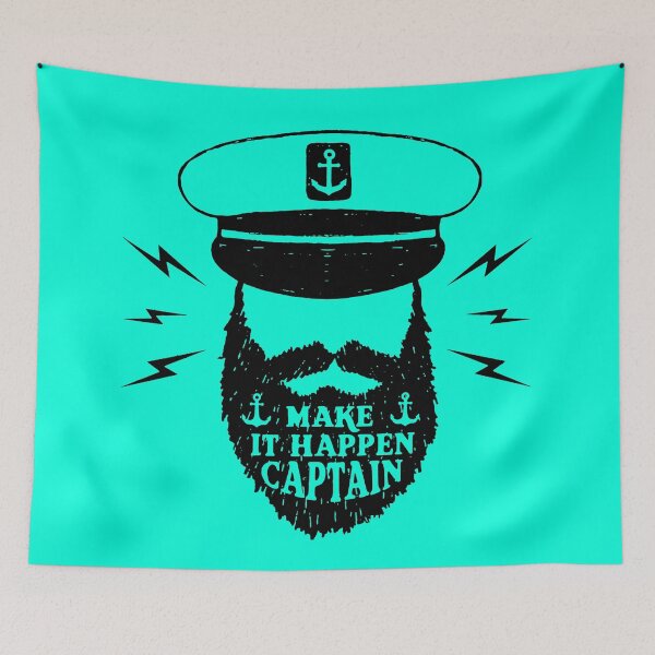 Item preview, Make It Happen Captain designed and sold by WhiteNorth.