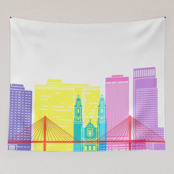 Item preview, Omaha V2 skyline pop designed and sold by paulrommer.