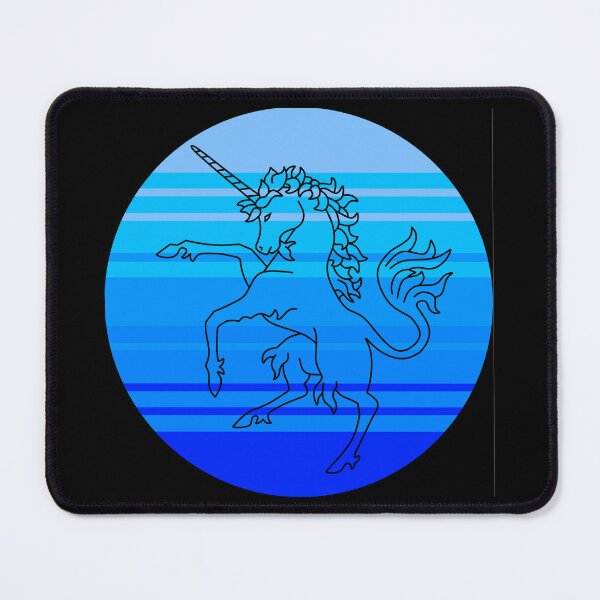 Item preview, Heraldic Unicorn on Contemporary Background designed and sold by geekymindus.