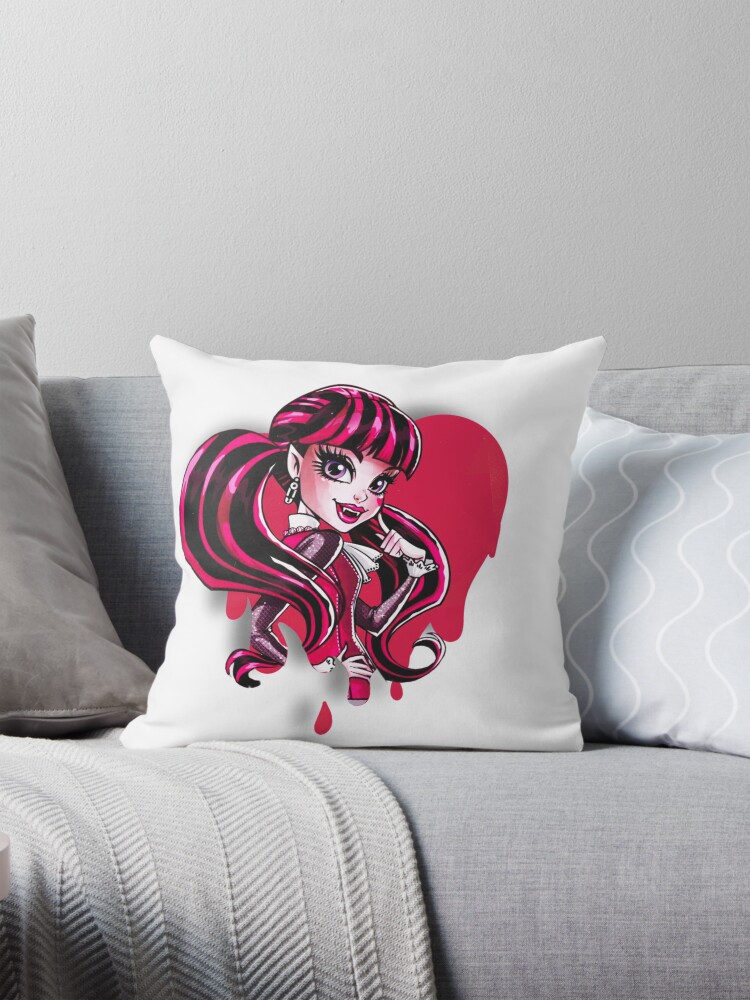 Monster High top Draculaura Back Rest Pillow VERY RARE