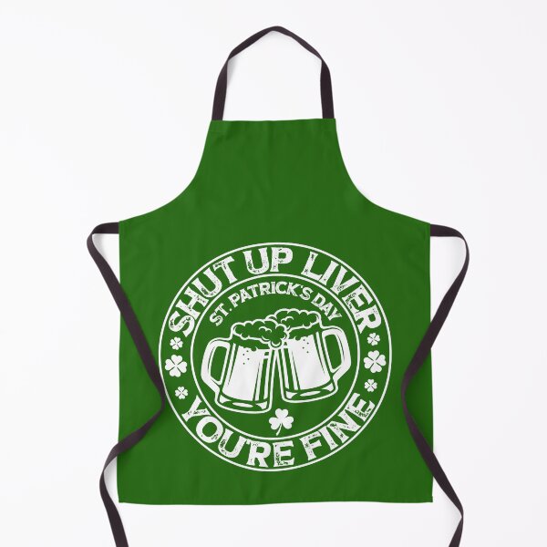 Item preview, shut up liver you're fine , shut up liver you are fine, patricks day, cheers gift designed and sold by SmileYreAmazing.