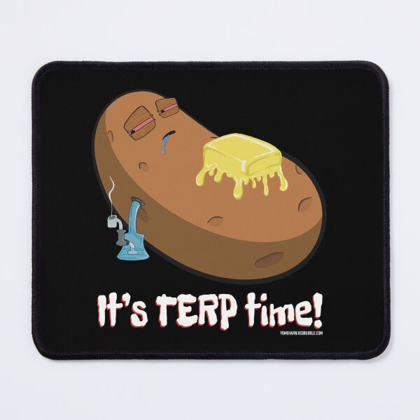 Item preview, Stoned baked potato cartoon-its Terp time designed and sold by YomeHayin.